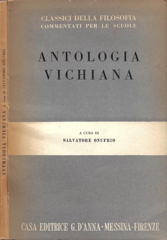 Antologia Vichiana - copertina