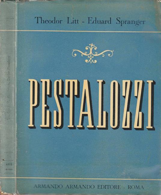 Pestalozzi - copertina