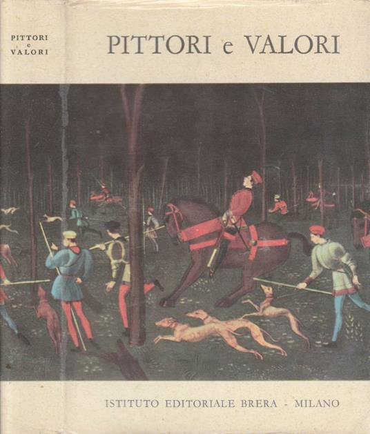 Pittori e valori - copertina