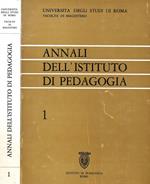 Annali dell'Istituto di pedagogia 1