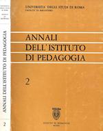 Annali dell'Istituto di pedagogia 2