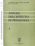 Annali dell'Istituto di pedagogia 4