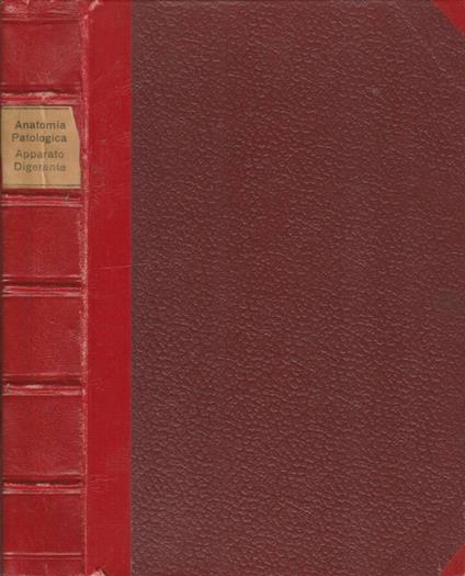 Anatomia patologica dell'apparato digerente - copertina