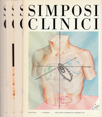 Simposi clinici n 1,2,3,4 vol 9 anno 1972 - copertina