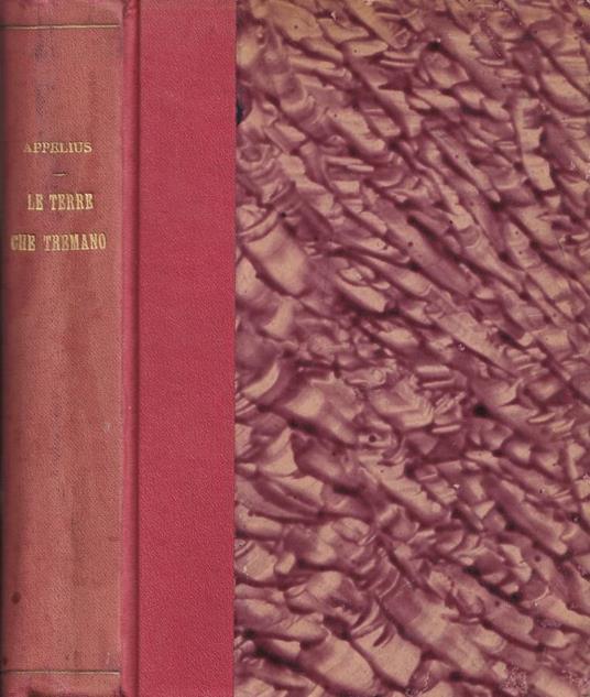 Le terre che tremano - Mario Appelius - copertina