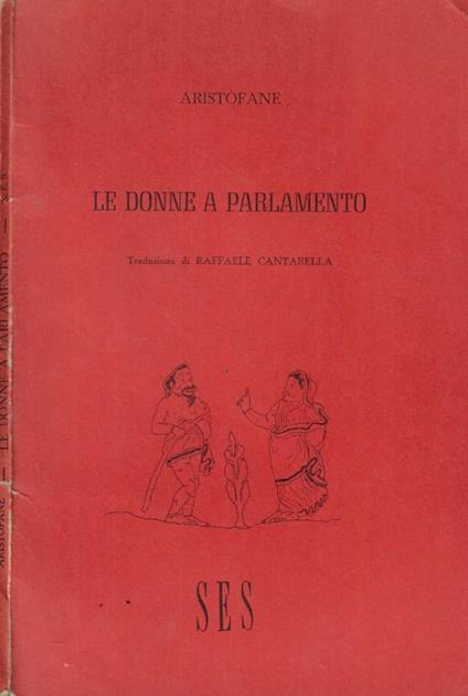 Le donne a parlamento - Aristofane - copertina