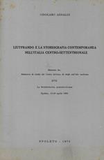 Liutprando e la storiografia contemporanea nell'Italia centro-settentrionale