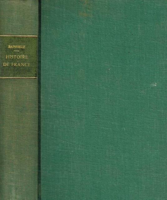 Histoire de France - Jacques Bainville - copertina