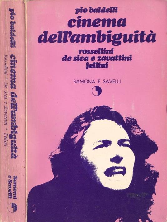 Cinema dell'ambiguità - Pio Baldelli - copertina