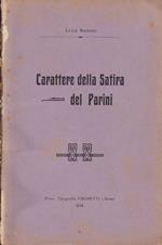 Carattere della satira del Parini