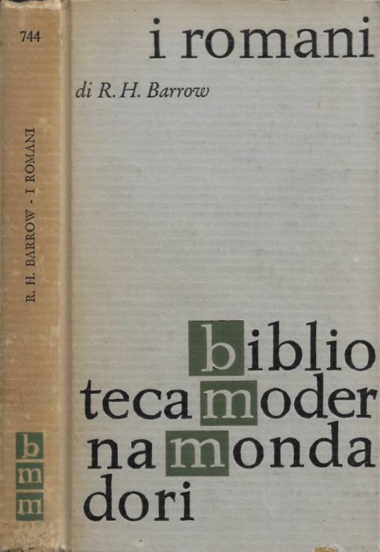 I Romani - R. H. Barrow - copertina