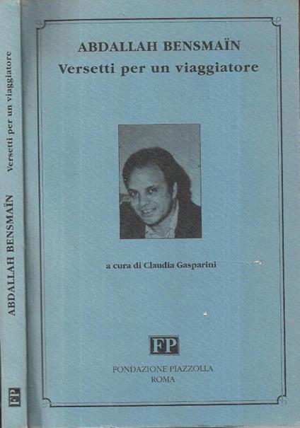 Versetti per un viaggiatore - Abdallah Bensmain - copertina