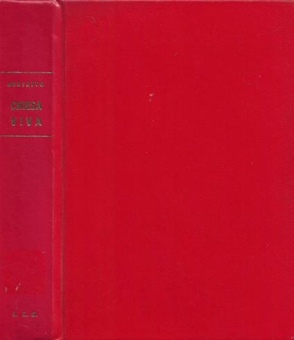 Chiesa Viva - Domenico Bertetto - copertina