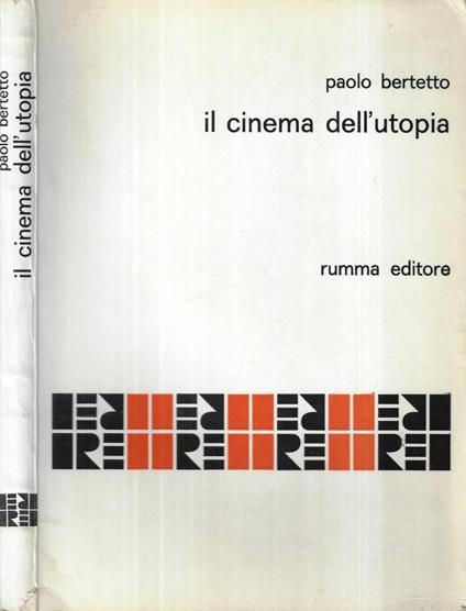 Il cinema dell' utopia - Paolo Bertetto - copertina
