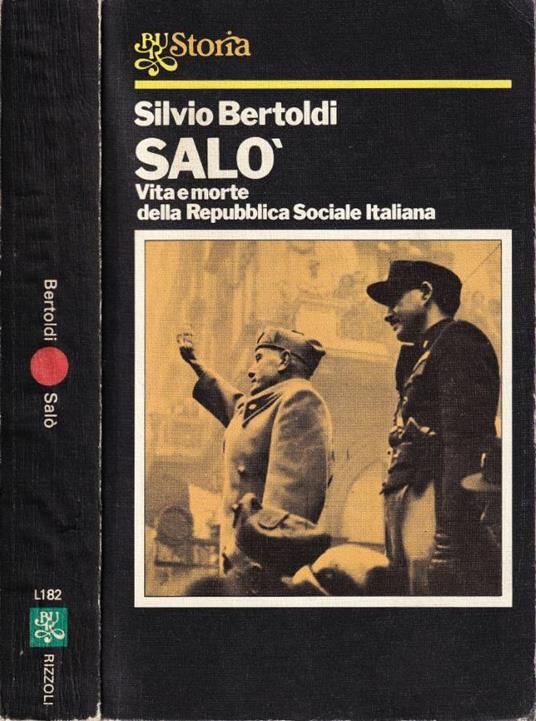 Salò - Silvio Bertoldi - copertina