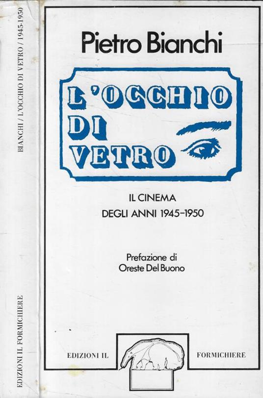 L' occhio di vetro - Pietro Bianchi - copertina