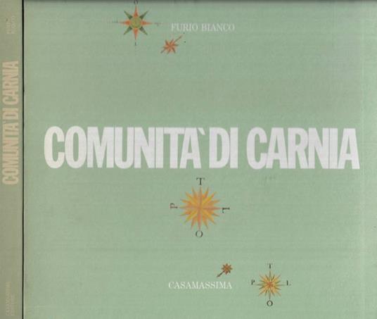 Comunità di Carnia - Furio Bianco - copertina