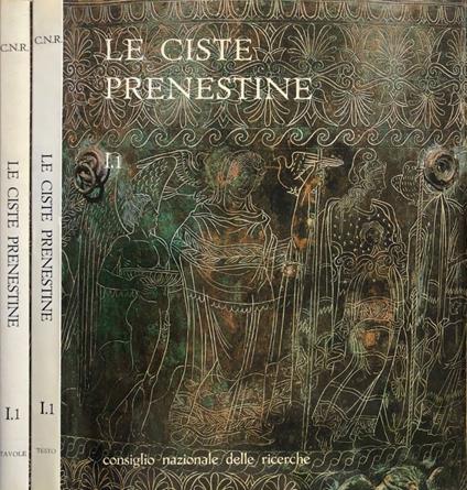 Le Ciste Prenestine vol 1.1 - Gabriella Bordenache Battaglia - copertina