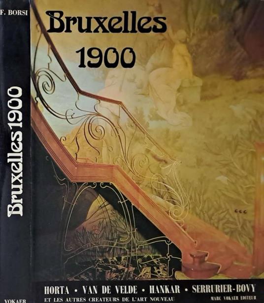 Bruxelles 1900 - Franco Borsi - copertina
