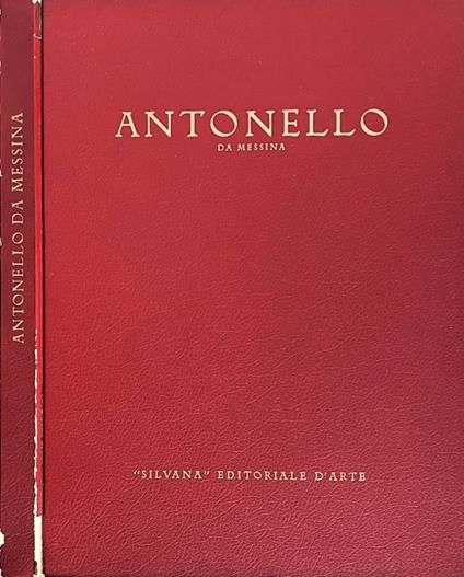 Antonello da Messina - Stefano Bottari - copertina