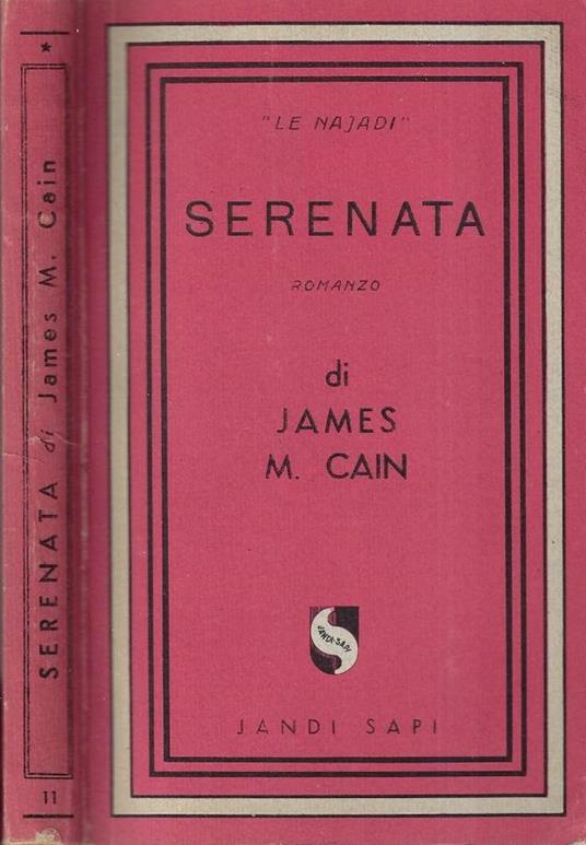 Serenata - James M. Cain - copertina