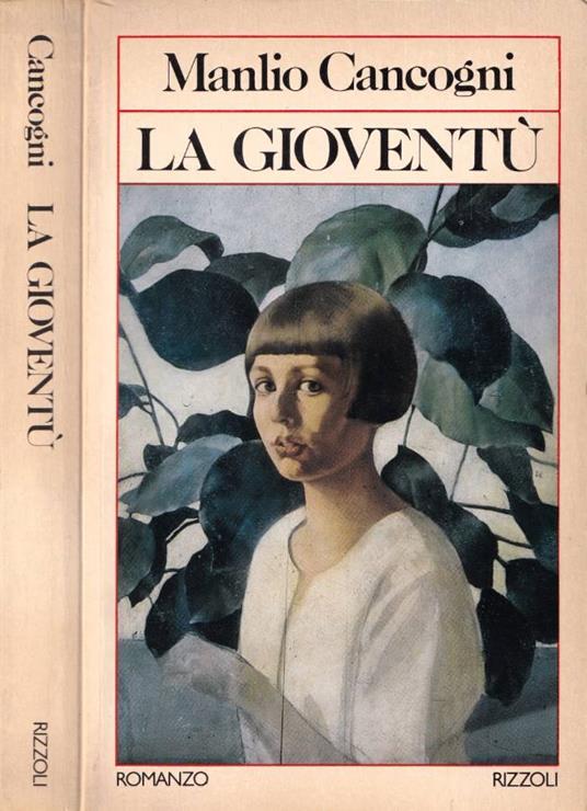 La gioventù - Manlio Cancogni - copertina