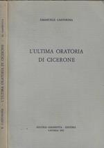 L' ultima oratoria di Cicerone (Autografo)