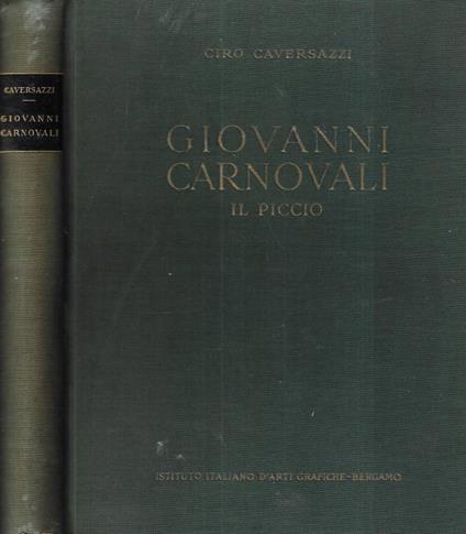 Giovanni Carnovali - Ciro Caversazzi - copertina
