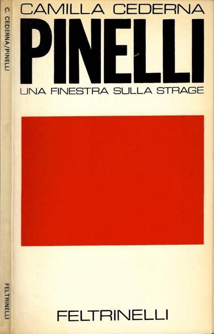 Pinelli - Camilla Cederna - copertina