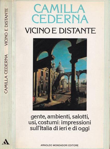 Vicino e distante - Camilla Cederna - copertina