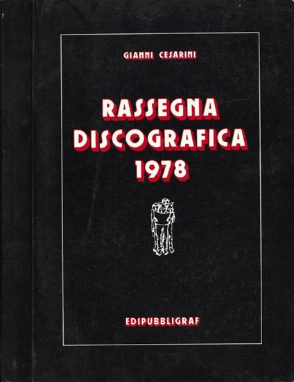Rassegna discografia 1978 - Gianni Cesarini - copertina