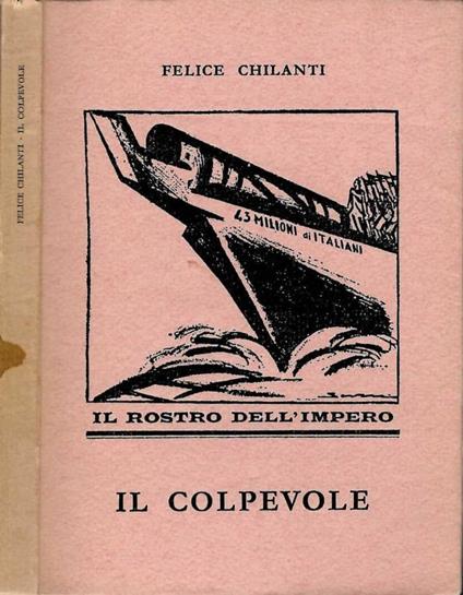 Il colpevole - Felice Chilanti - copertina