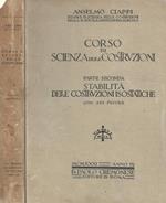 Corso di scienza delle costruzioni. Parte seconda: Stabilità delle costruzioni isostatiche