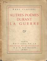 Autres Poemes durant la Guerre