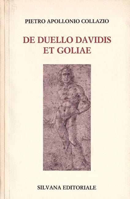 De duello Davidis et Goliae - Pietro Apollonio Collazio - copertina