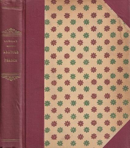 Anatole France - Michel Corday - copertina