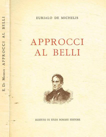 Approcci al Belli - Eurialo De Michelis - copertina