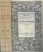La filosofia contemporanea Vol. I - II