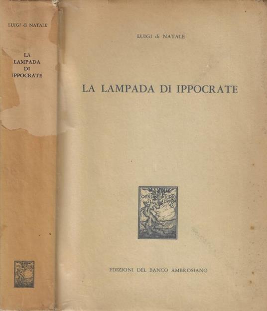 La lampada di Ippocrate - Luigi Di Natale - copertina