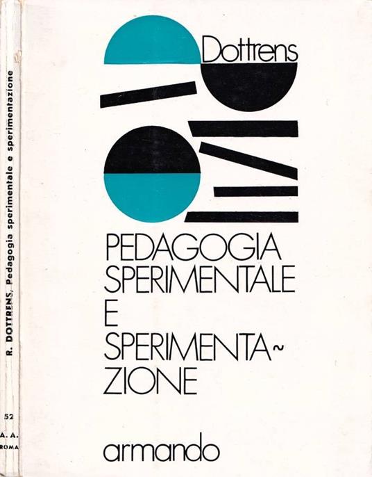 Pedagogia sperimentale e sperimentazione - Robert Dottrens - copertina