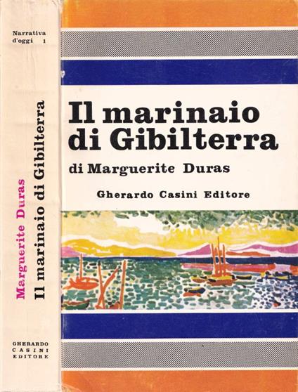 Il marinaio di Gibilterra - Marguerite Duras - copertina