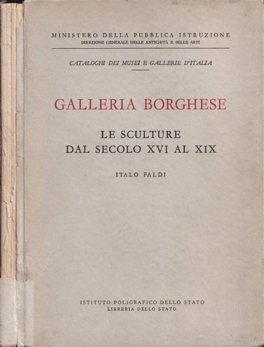 Galleria Borghese - Italo Faldi - copertina