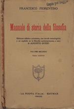 Manuale di storia della filosofia. Vol. II