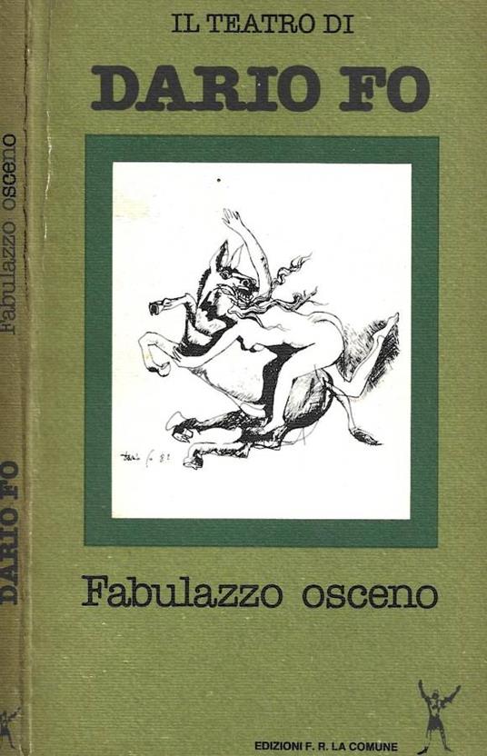 Fabulazzo osceno - Dario Fo - copertina