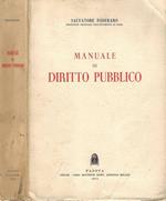 Manuale di diritto pubblico (Autografo)