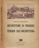 Architetture di pensiero e pensieri sull'architettura