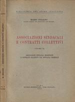 Associazioni sindacali e contratti collettivi Vol. III