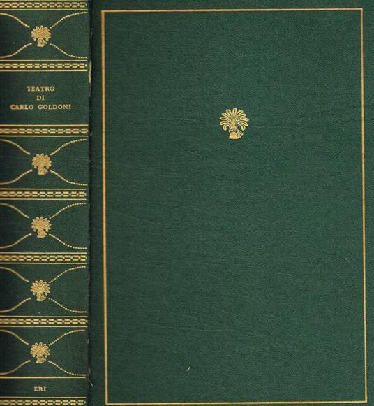 Teatro di Carlo Goldoni - Carlo Goldoni - copertina