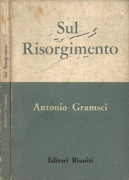 Sul Risorgimento - Antonio Gramsci - copertina