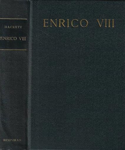 Enrico VIII - Francis Hackett - copertina